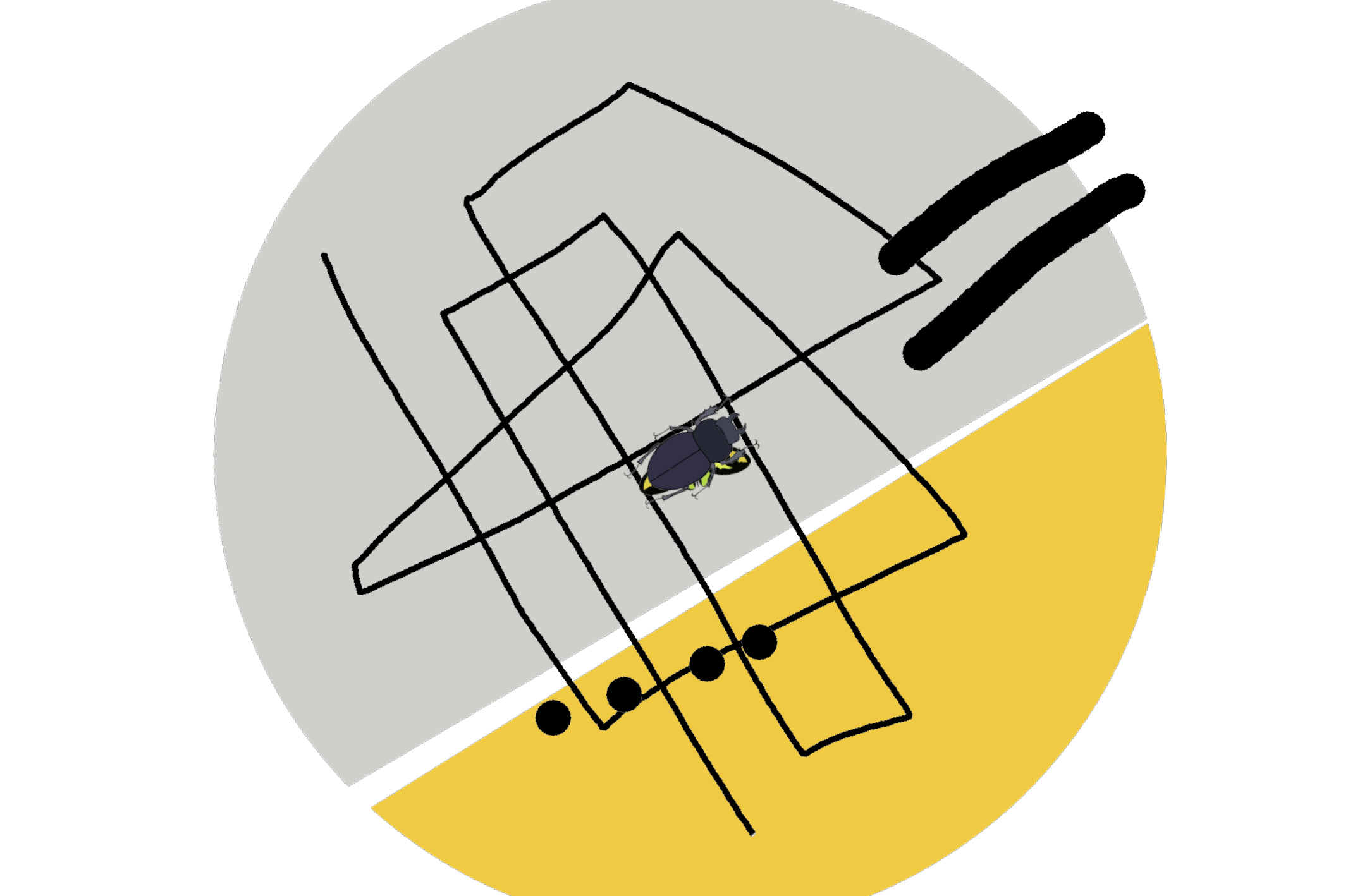 Here is the original graphics with my head tilted and the blue stripes toggled off.